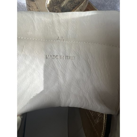 Maison Margiela Metallic Gold Cracked Future High - Picture 11 of 13